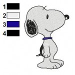 Snoopy 30 Embroidery Design
